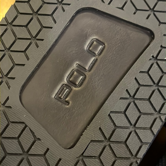 Polo Ralph Lauren Cayson Navy Blue Slides Sandals Shoes new Mens Sizes - Picture 11 of 13